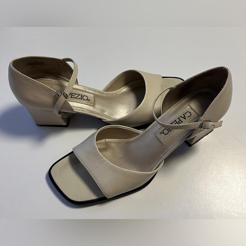 Capezio Cream Women's Heels - Picture 10 of 10